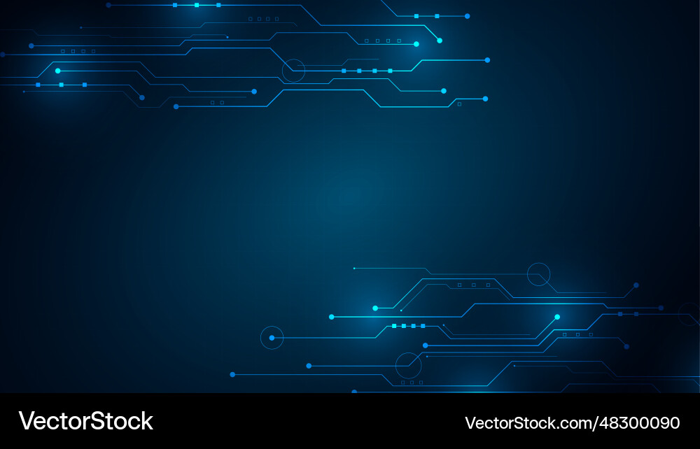 Technology background with hi-tech digital data Technology background with hi-tech digital data vector image