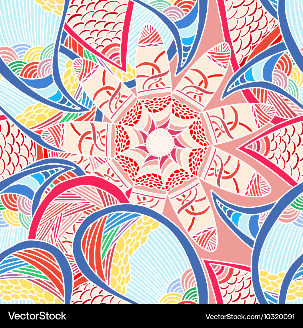 Abstract seamless pattern Vector Image