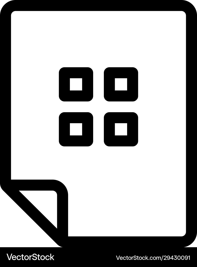 Bar code is an icon isolated contour Bar code is an icon isolated contour vector image