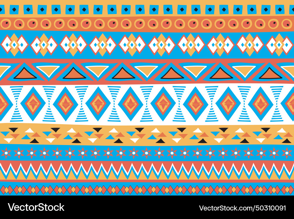 Colorful fabric patterns with multi color Vector Image