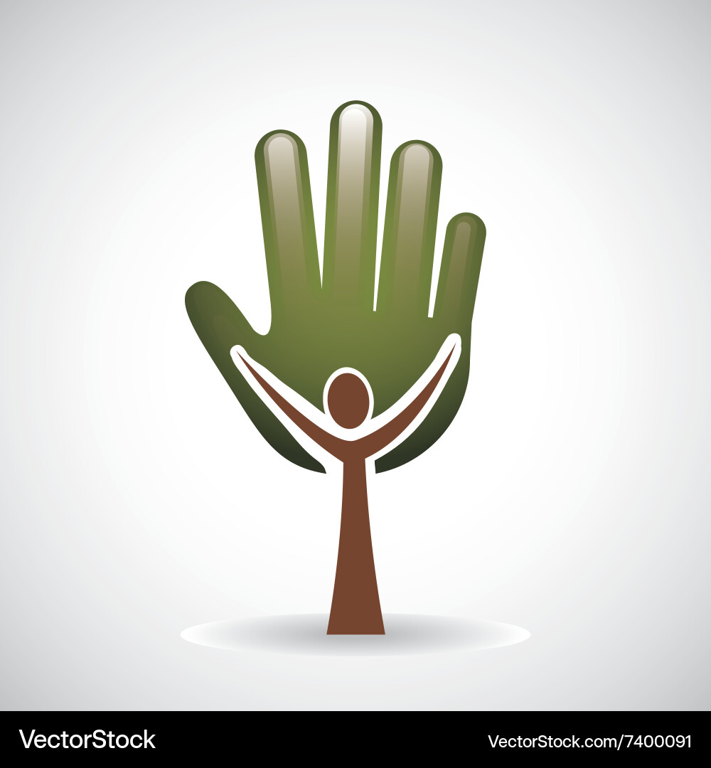Conceptual tree design vector image