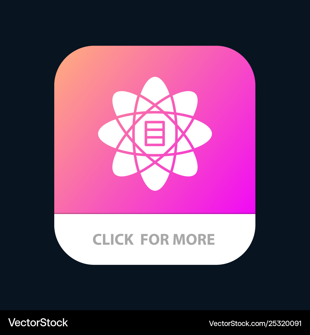 Data science dollar mobile app vector image