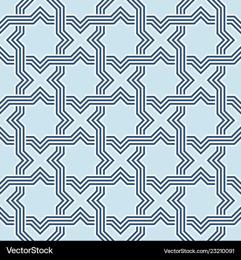 Geometric abstract seamless pattern linear motif Geometric abstract seamless pattern linear motif vector image