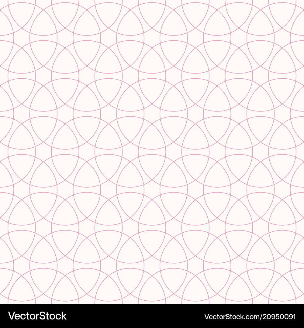 Seamless pattern with intersecting circles Seamless pattern with intersecting circles vector image
