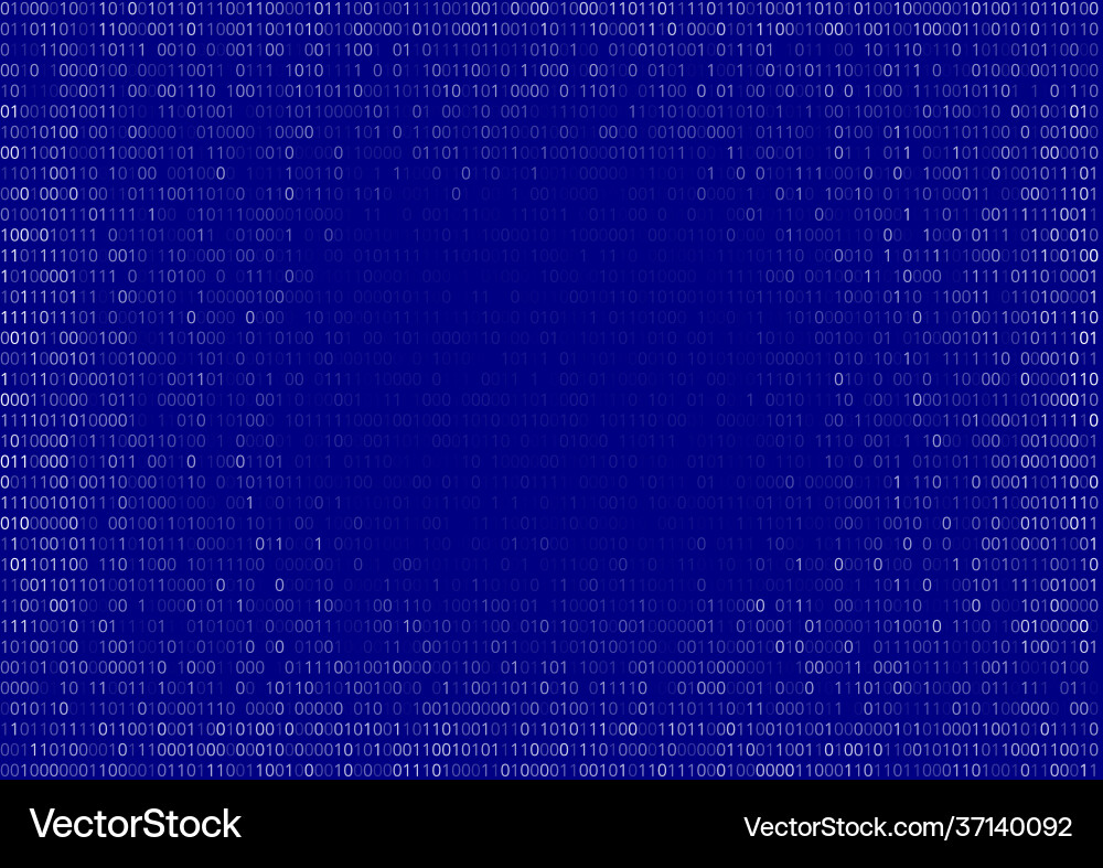 Binary code background Binary code background vector image