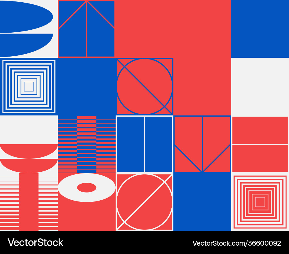 Deconstructed abstract pattern design Deconstructed abstract pattern design vector image