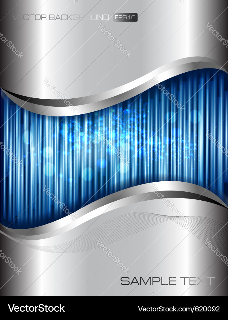 Dynamic Tech Background vector image