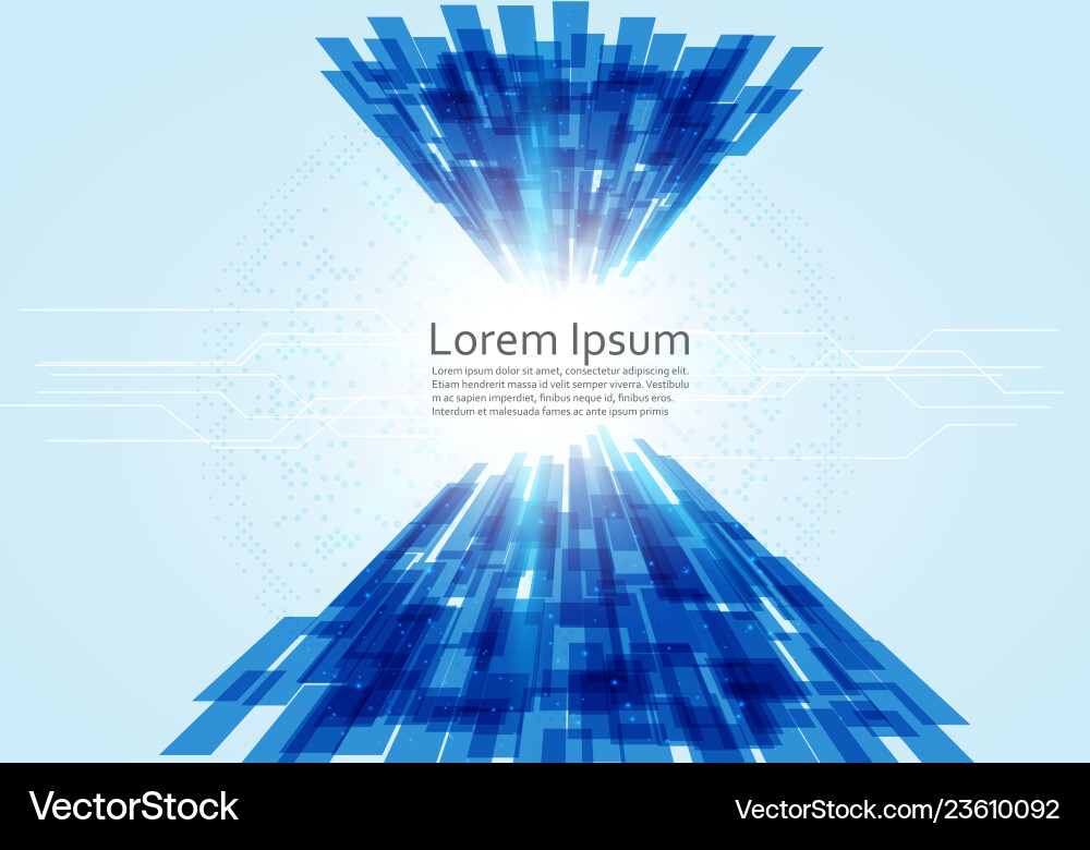 Speed tunnel connection networking concept design Speed tunnel connection networking concept design vector image