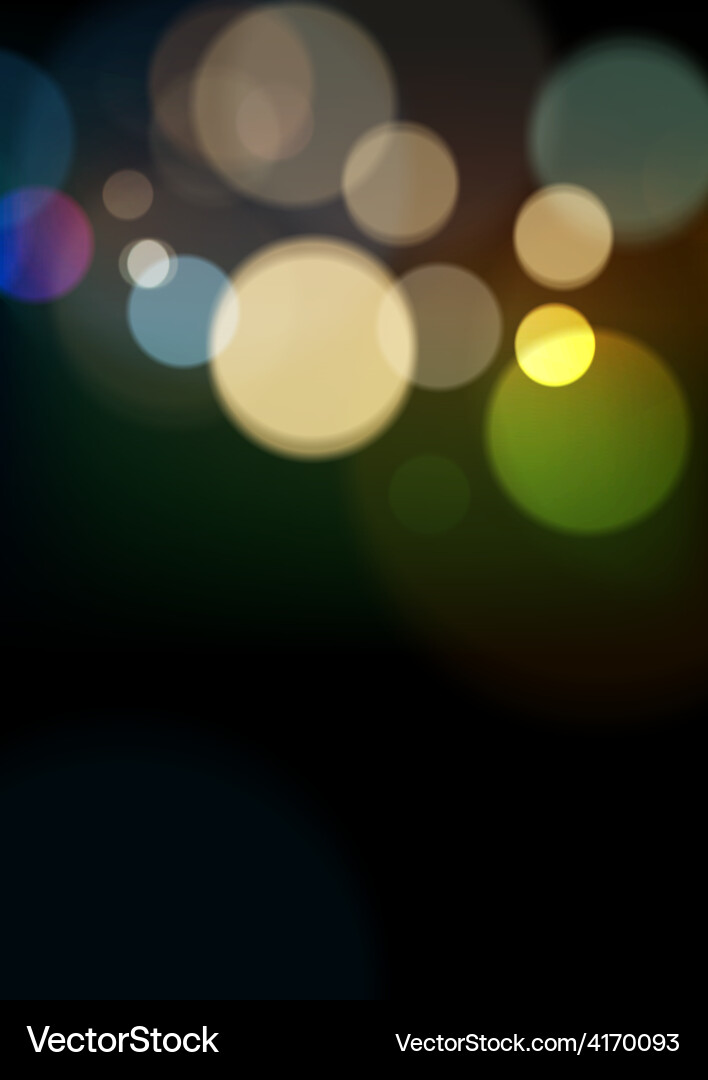 Abstract bokeh light background vector image