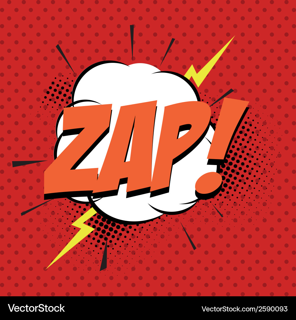 Abstract pop art object on a special background vector image