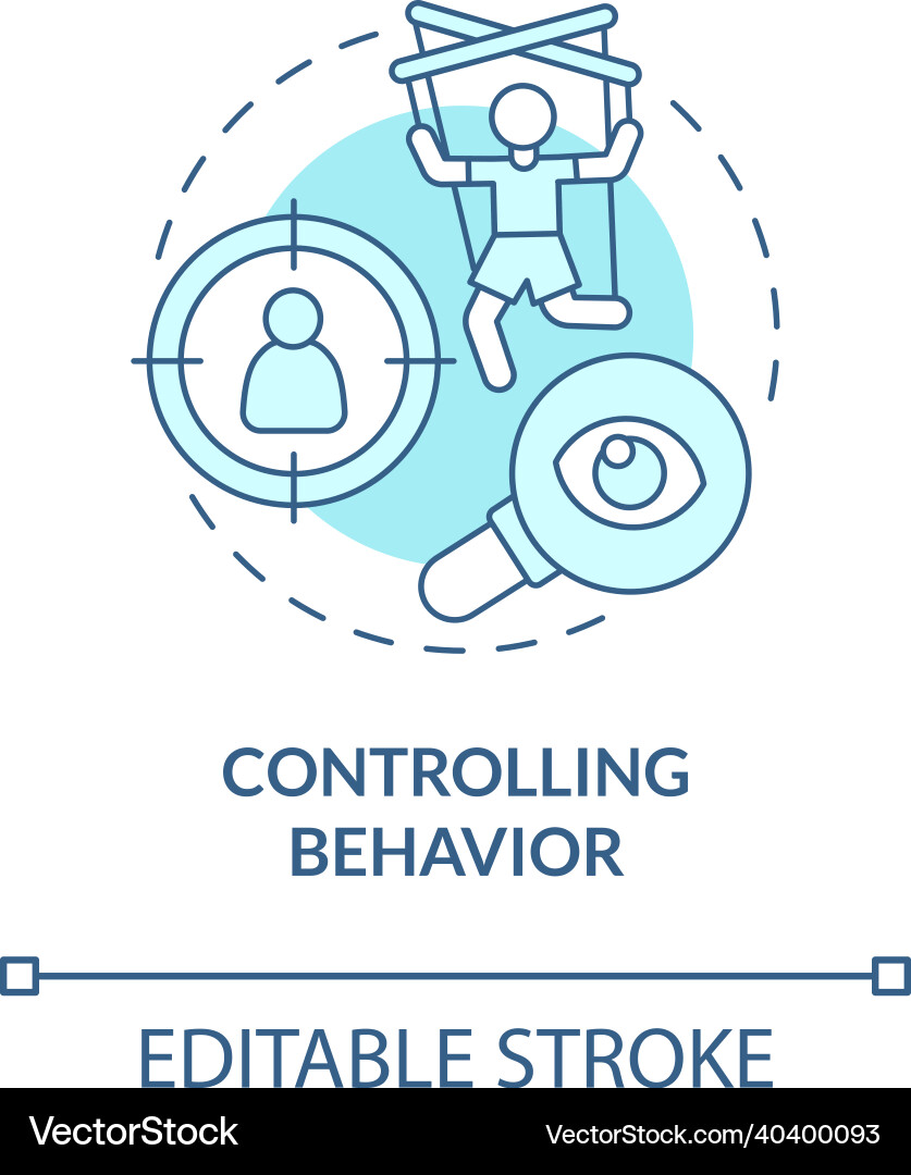 Constant controlling concept icon Constant controlling concept icon vector image