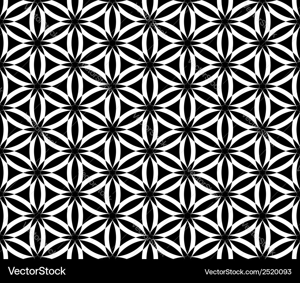 Hexagonal Pattern Vector Image