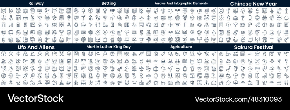 Linear style icons pack in this bundle include Linear style icons pack in this bundle include vector image