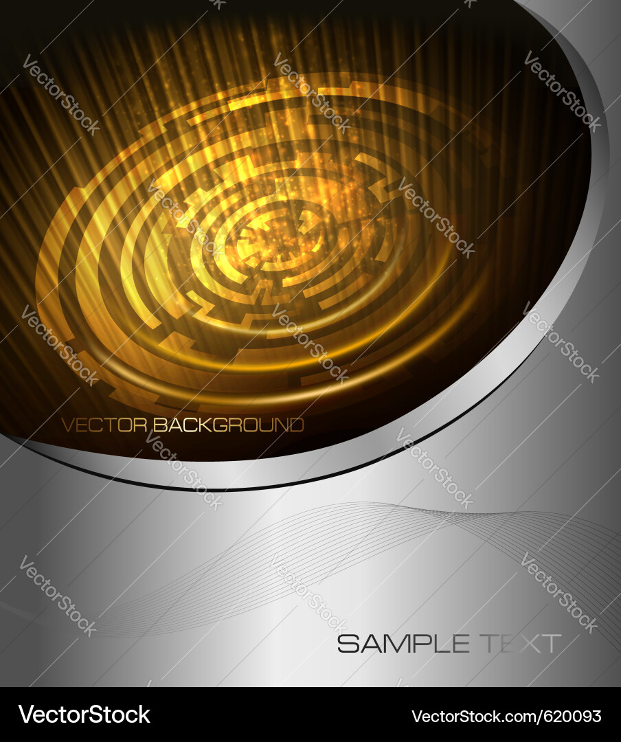 Modern Tech Gradient Background vector image