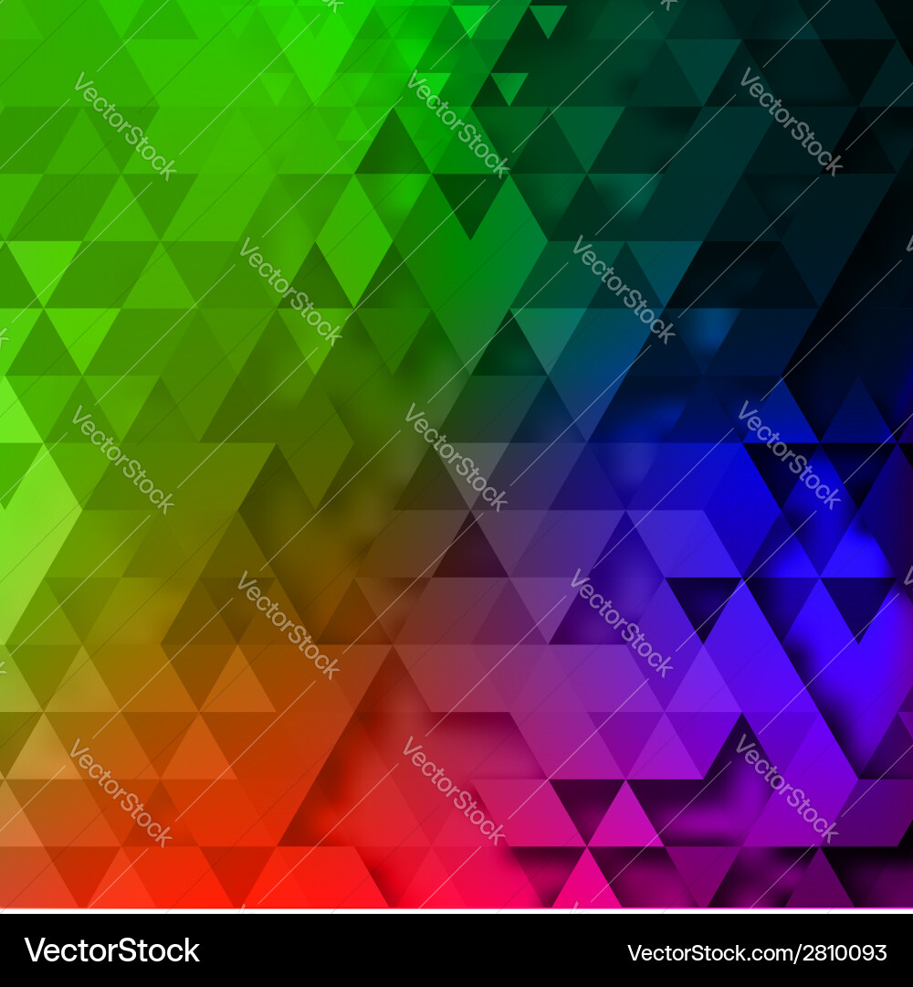 Triangle abstract background vector image