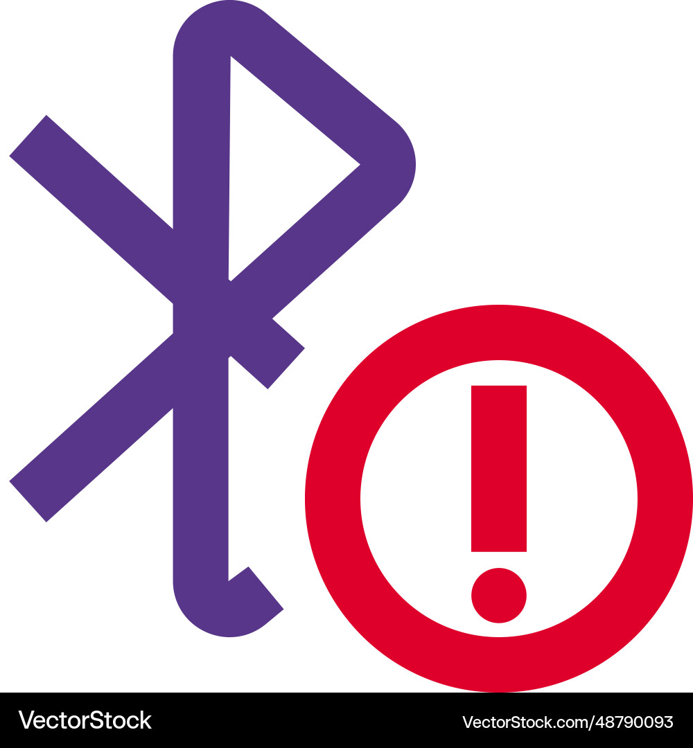 Using bluetooth for transferring details vector image