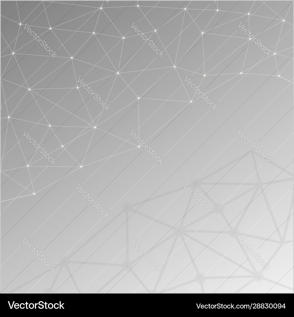 Abstract technology science web background vector image
