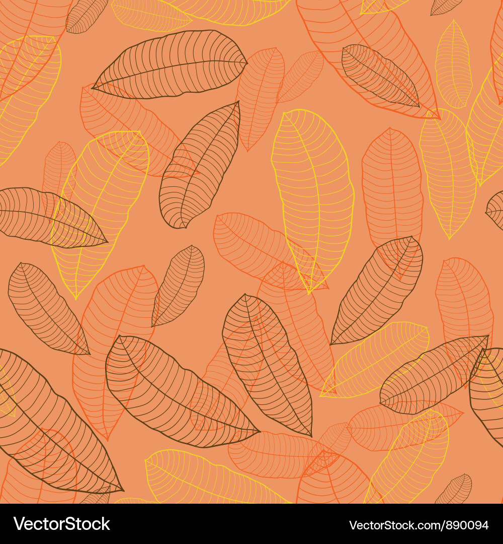 Autumn macro leaf of maple background Vector Image