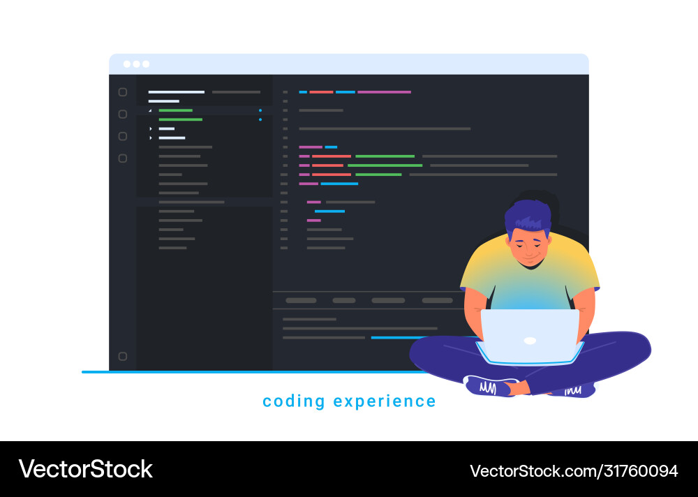 Coding & Software Development vector image