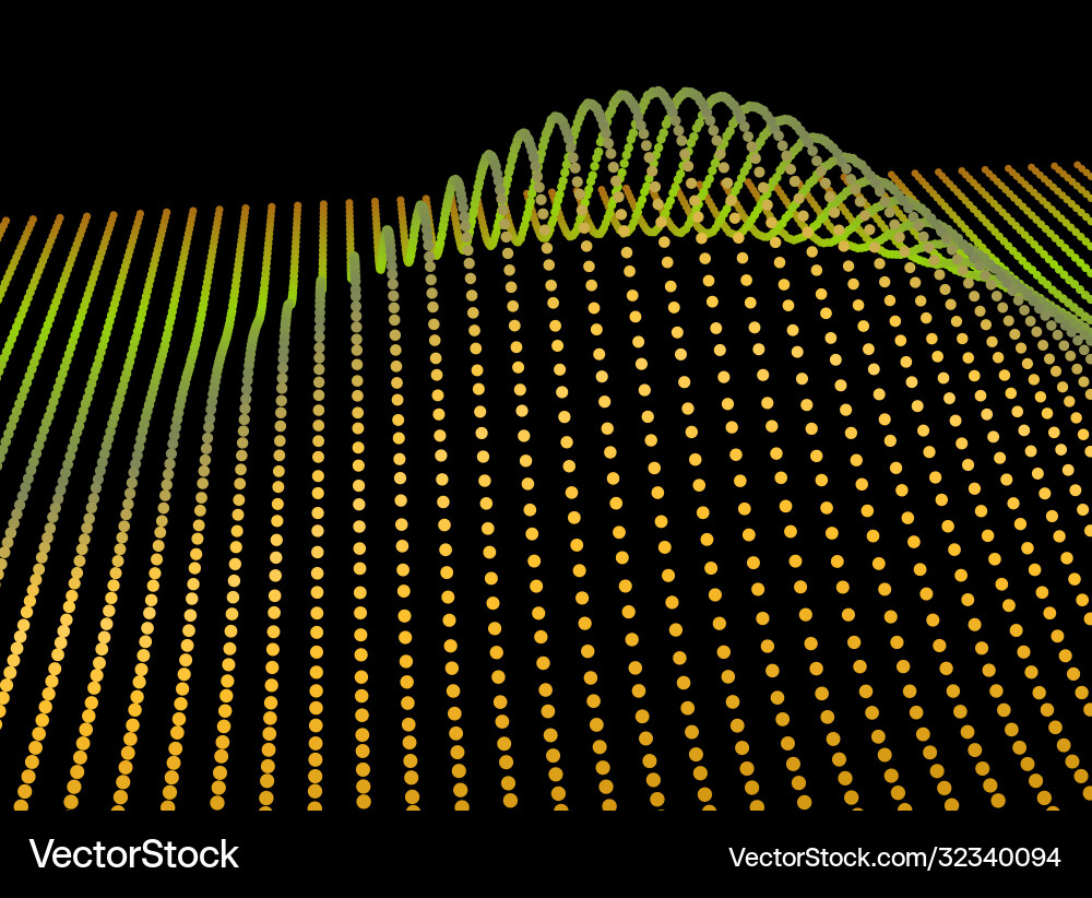 Data slice in volume function point Data slice in volume function point vector image