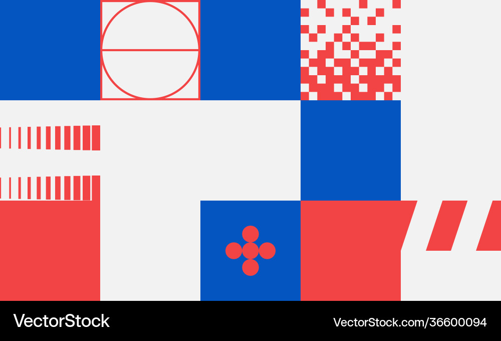 Deconstructed abstract pattern design Deconstructed abstract pattern design vector image