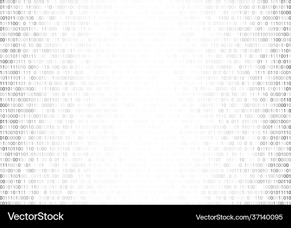 Binary Code Background vector image