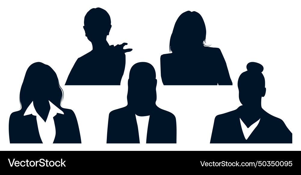 Businesswoman avatar profil silhouettes art Businesswoman avatar profil silhouettes art vektorbild