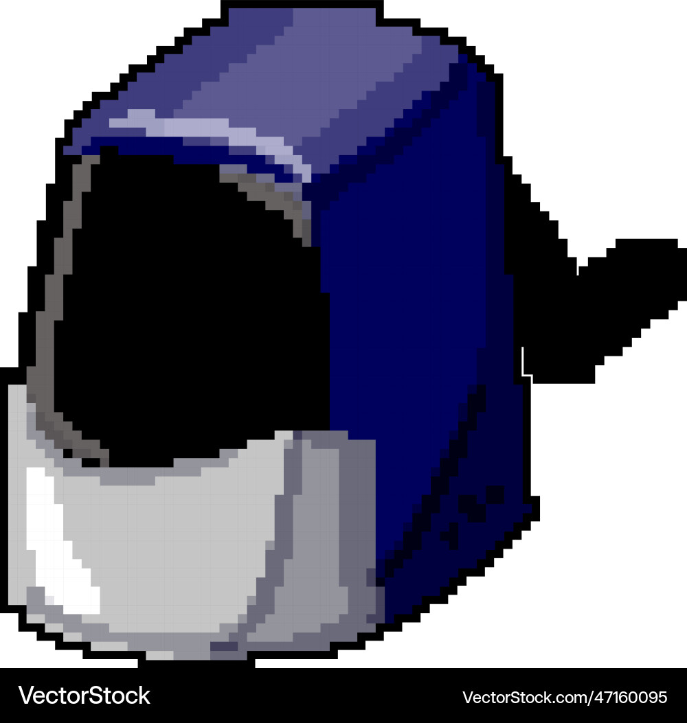 Hand pencil sharpen game pixel art Hand pencil sharpen game pixel art vector image
