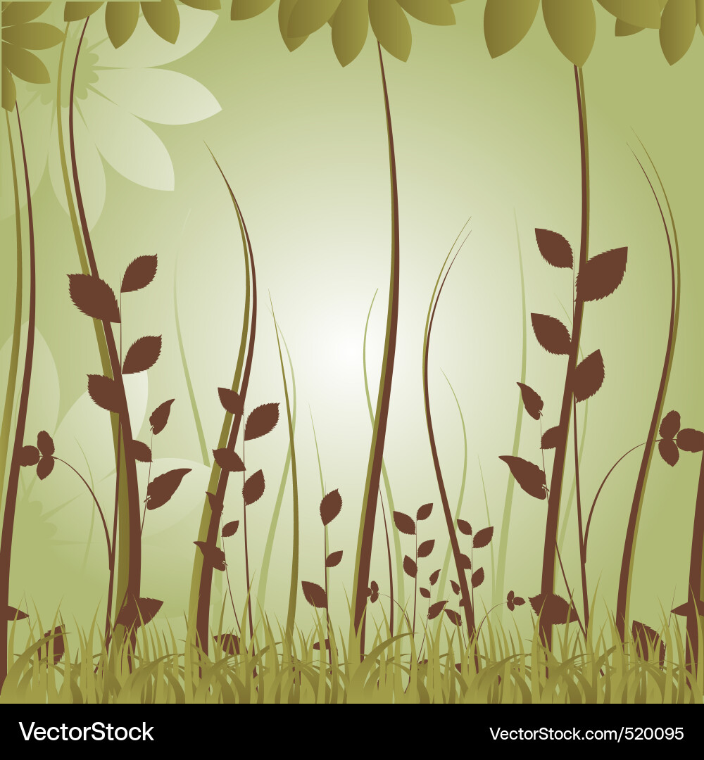 Nature background Vector Image