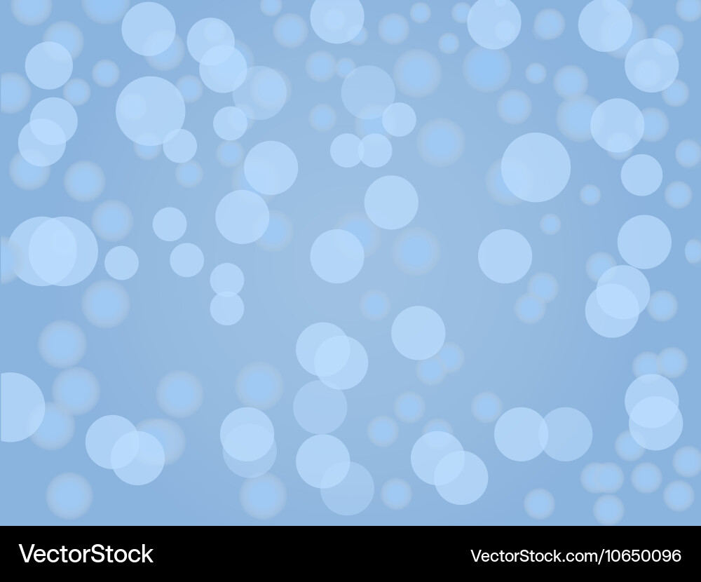 Abstract background with blur and bokeh lights vector image