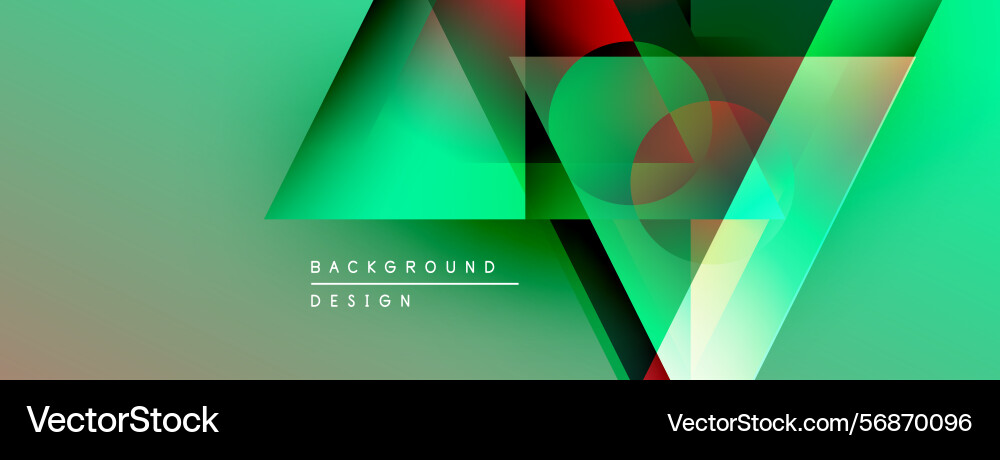 Abstract geometric shapes overlap creating Abstract geometric shapes overlap creating Vector Image