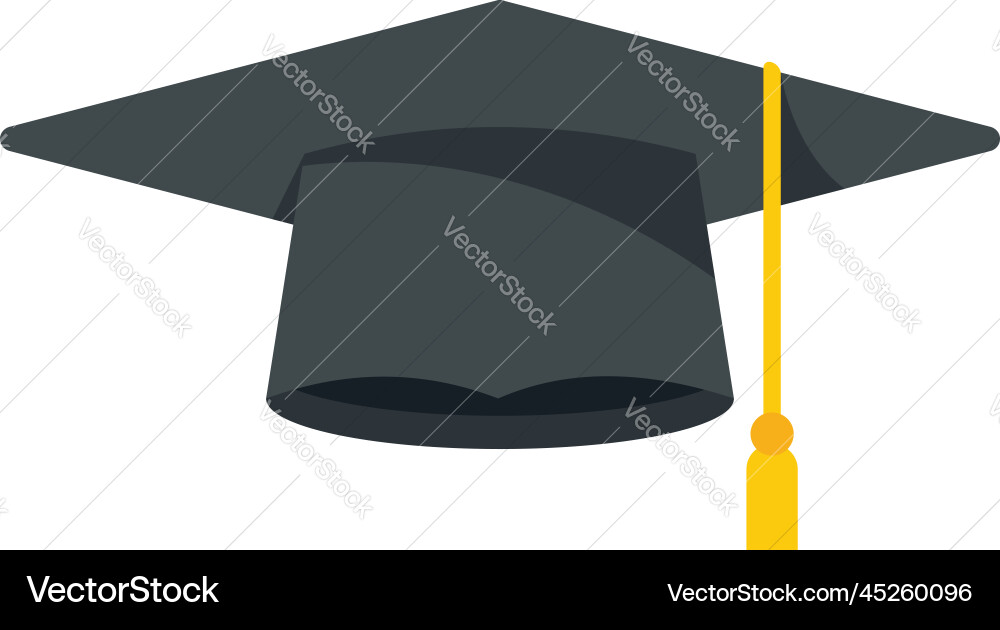 Academic Graduation Cap Icon vector image