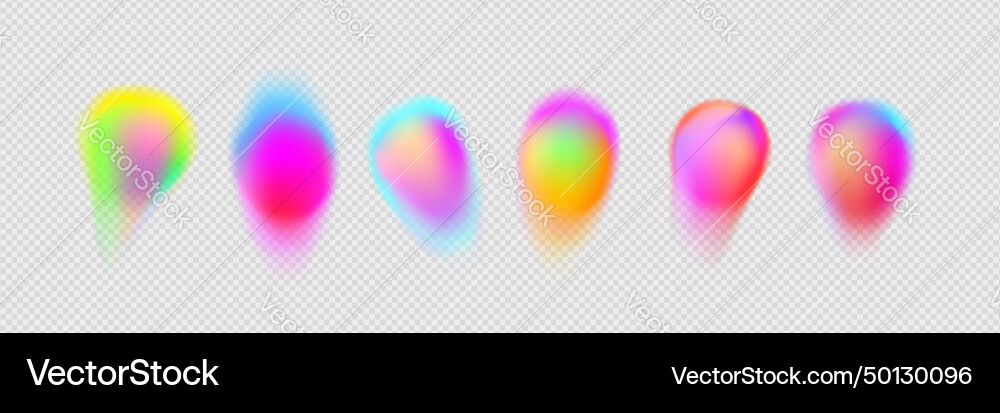 Blur gradient circle shape with gradation of color Blur gradient circle shape with gradation of color vector image