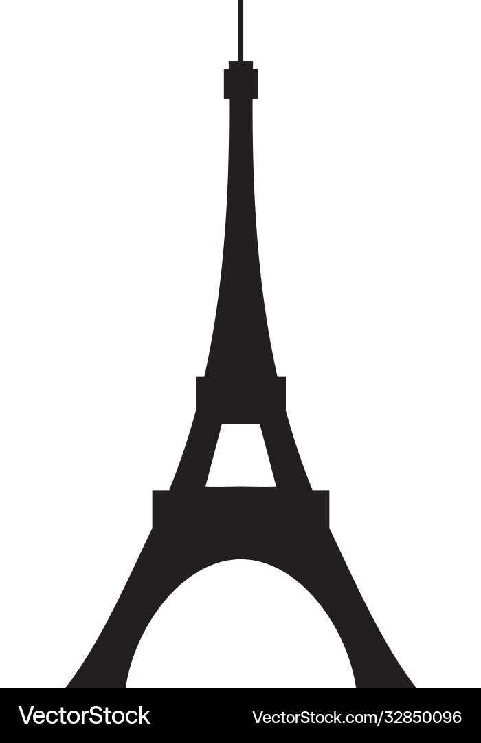 Eiffel tower Vector Image