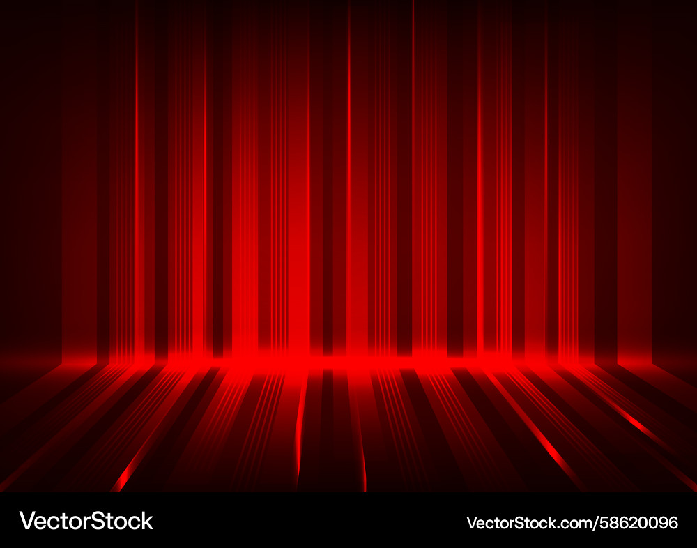 Tech red line pattern art dark background Tech red line pattern art dark background Vector Image