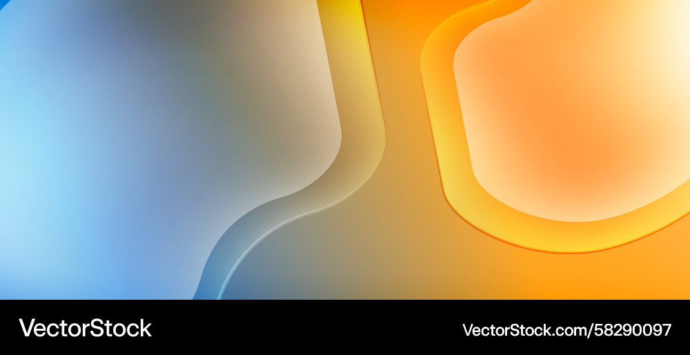 Abstract background features smooth color Vector Image
