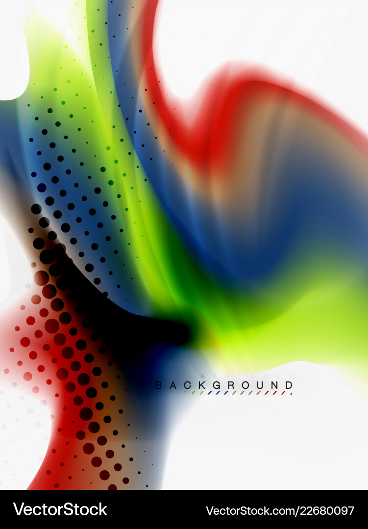 Background abstract color flow liquid design Background abstract color flow liquid design vector image