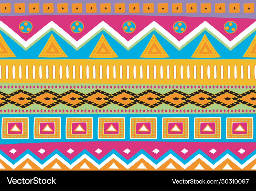 Colorful fabric patterns with multi color Colorful fabric patterns with multi color vector image