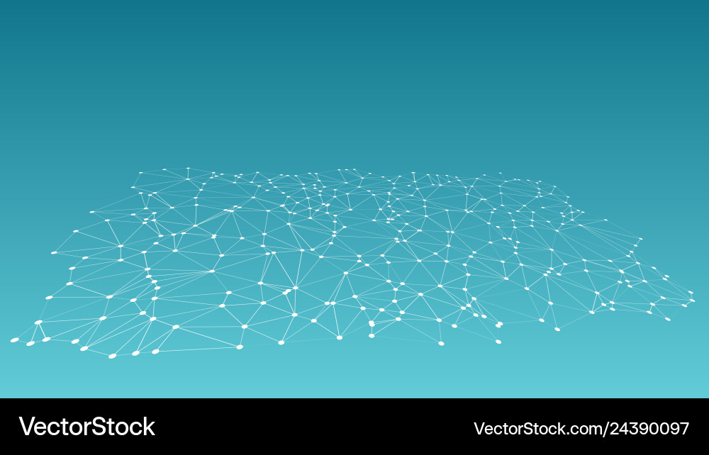 Digital signal processing idea creative 3d vector image