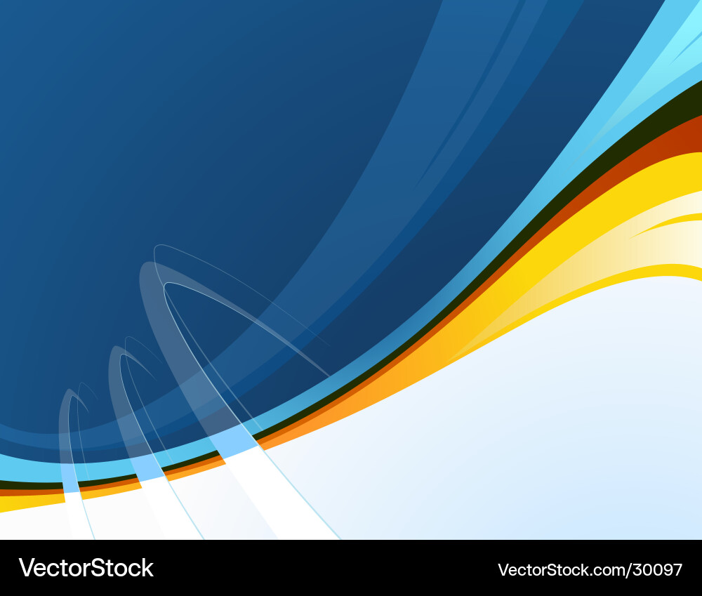 Dynamic Color Flow Background vector image