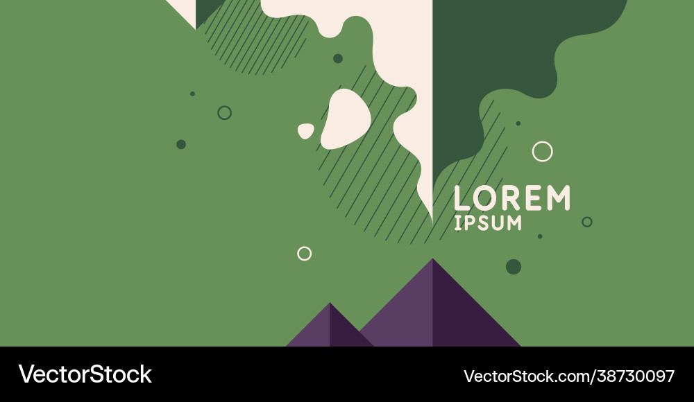 Modern backgrounds with abstract elements vector image