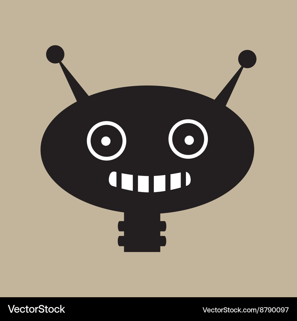 Robot icon design Vector Image