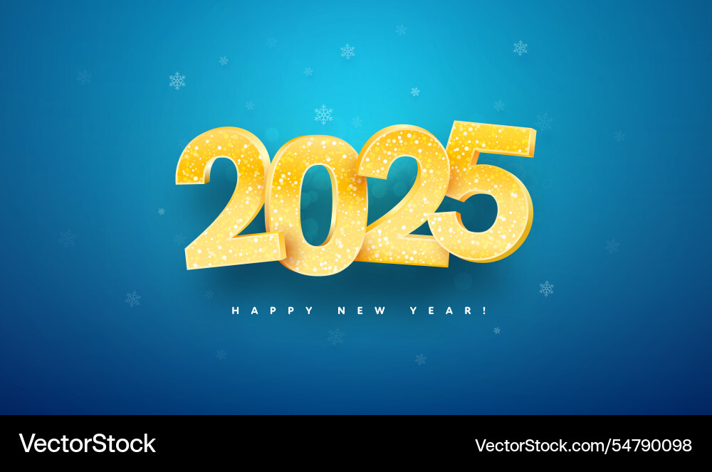2025 happy new year celebration 2025 happy new year celebration vector image