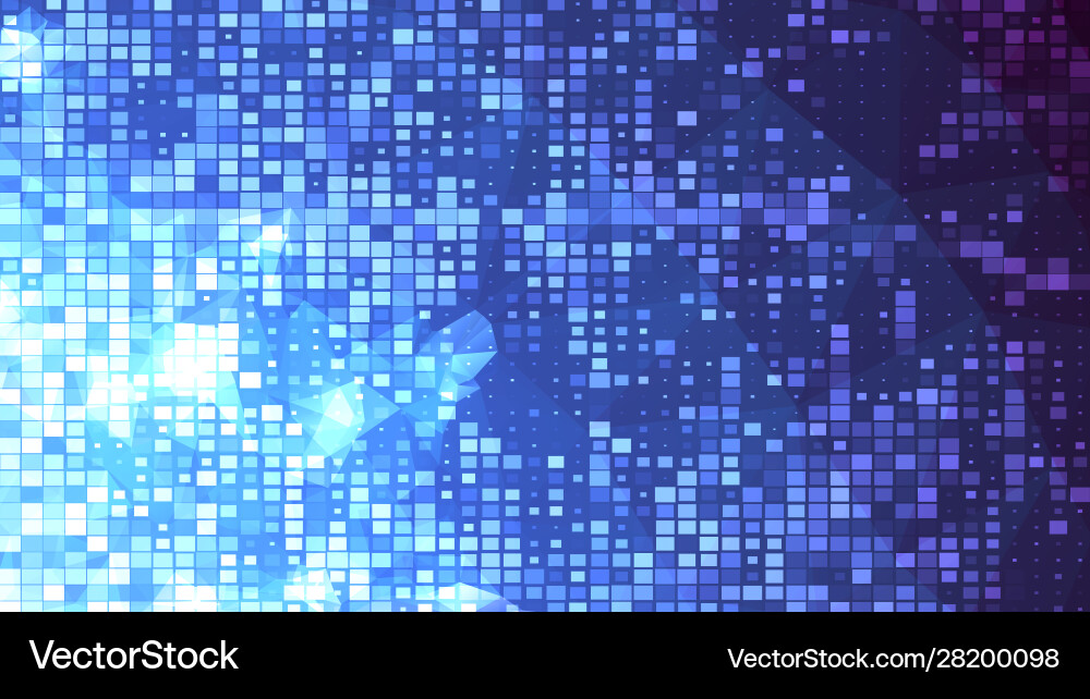 Abstract polygon background square pattern Abstract polygon background square pattern vector image