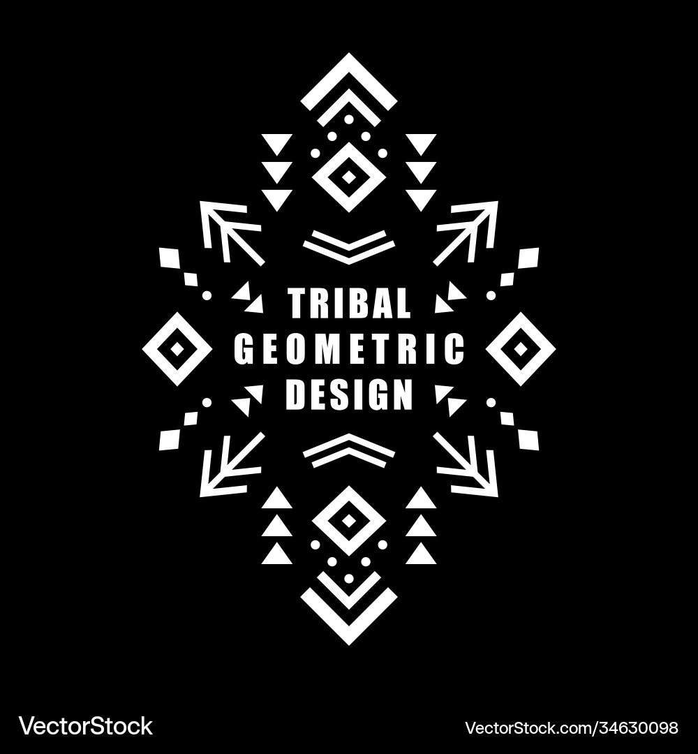 Aztec element Aztec element vector image