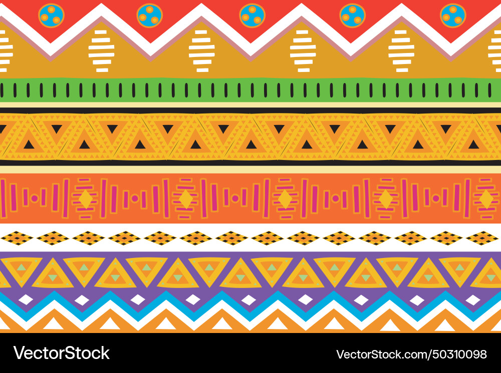 Colorful fabric patterns with multi color Colorful fabric patterns with multi color vector image