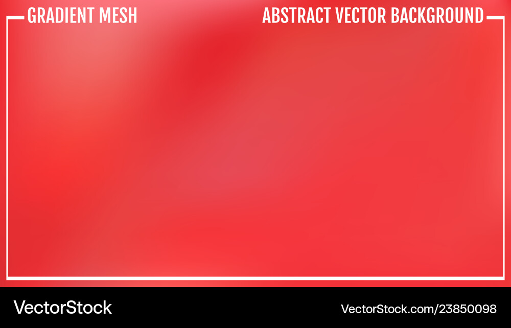 Gradient red and pink abstract blur background vector image