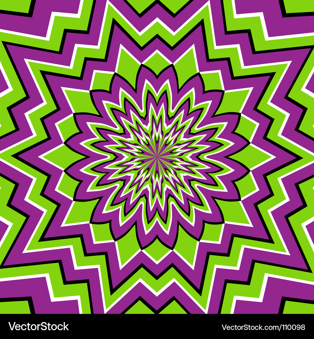 Moving Geometric Pattern vector image