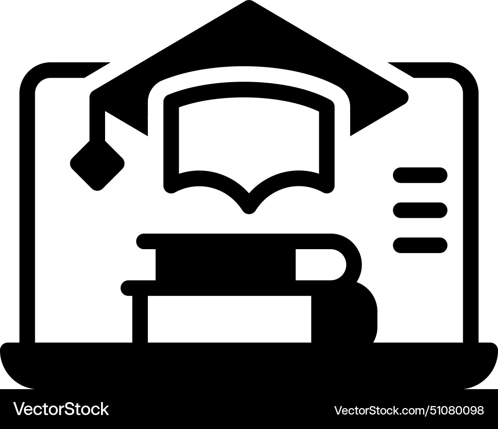 Online course Royalty Free Vector Image - VectorStock