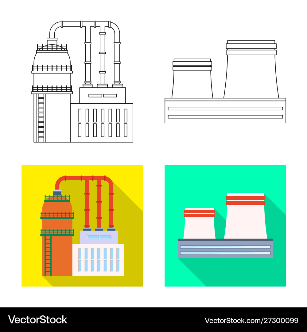 Isolated object production and structure icon Isolated object production and structure icon vector image